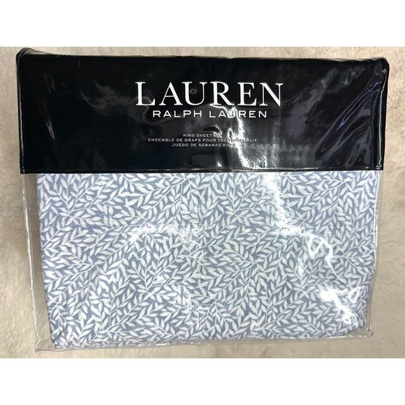 Lauren Ralph Lauren Bedding Ralph Lauren Willa Leaf King Sheet Set